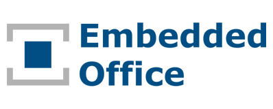 This is the logo for Embedded Office.